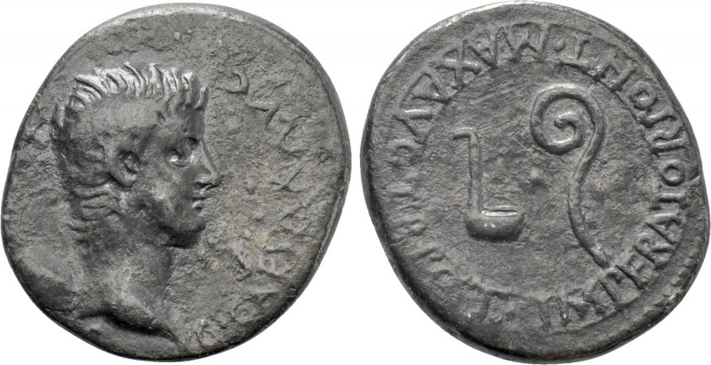 CAPPADOCIA. Caesarea. Caligula (37-41). Drachm. 

Obv: C CAESAR AVG GERMANICVS...