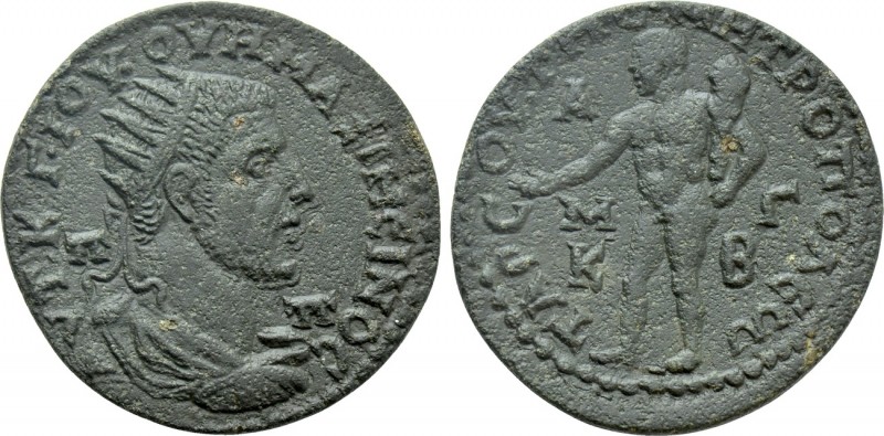 CILICIA. Tarsos. Maximinus Thrax (235-238). Ae. 

Obv: AVT K Γ IOY OYH MAΞIMEI...
