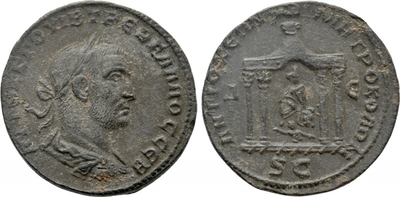 SELEUCIS & PIERIA. Antioch. Trebonianus Gallus (251-253). Ae. 

Obv: ΑΥΤΟΚ Κ Γ...