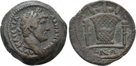 EGYPT. Alexandria. Hadrian (117-138). Ae Obol. Dated RY 21 (136/7).