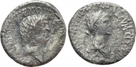 MARK ANTONY and CLEOPATRA (34 BC). Denarius.