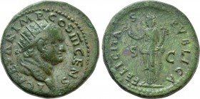 TITUS (Caesar, 69-79). Dupondius. Rome.