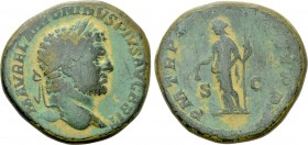 CARACALLA (197-217). Sestertius. Rome.