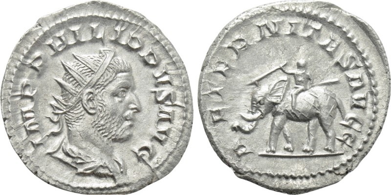 PHILIP I 'THE ARAB' (244–249). Antoninianus. Rome. 

Obv: IMP PHILIPPVS AVG. ...