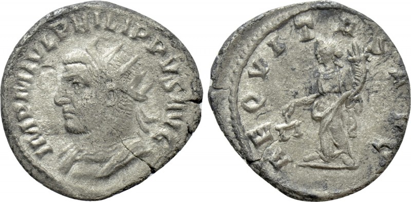 PHILIP I 'THE ARAB' (244-249). Antoninianus. Antioch. 

Obv: IMP M IVL PHILIPP...