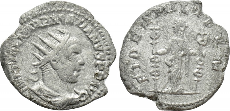 PACATIAN (Usurper, 248-249). Antoninianus. Viminacium.

Obv: IMP TI CL MAR PAC...