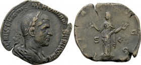 TREBONIANUS GALLUS (252-253). Sestertius. Rome.