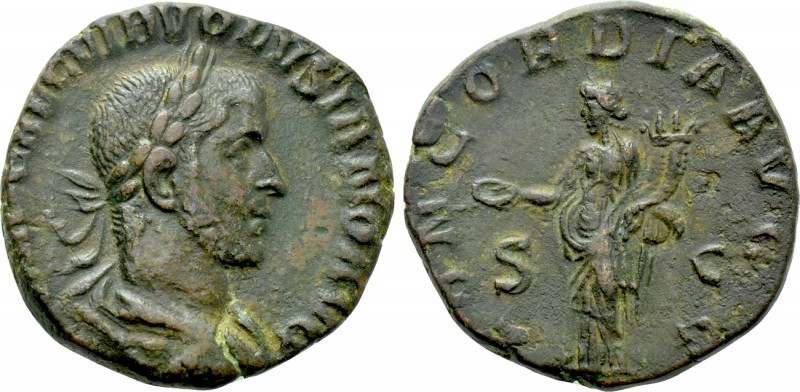 VOLUSIAN (251-253). Sestertius. Rome. 

Obv: IMP CAE C VIB VOLVSIANO AVG. 
La...