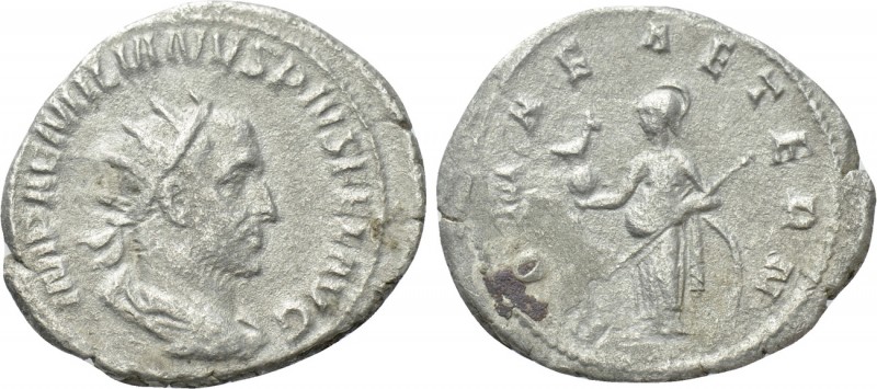 AEMILIAN (253). Antoninianus. Rome.

Obv: IMP AEMILIANVS PIVS FEL AVG.
Radiat...