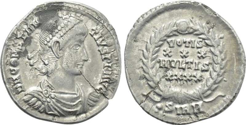 CONSTANTIUS II (337-361). Siliqua. Sirmium. 

Obv: D N CONSTANTIVS P F AVG. 
...