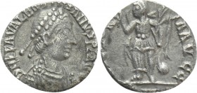 VALENTINIAN III (425-455). Half Siliqua. Ravenna or Rome.