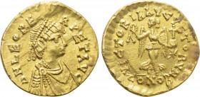 LEO I (457-474). GOLD Tremissis. Constantinople.