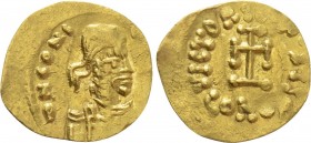 CONSTANTINE IV POGONATUS (668-685). GOLD Tremissis. Constantinople.