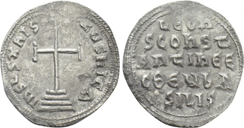 LEO III THE "ISAURIAN", with CONSTANTINE V (717-741). Miliaresion. Constantinopl...