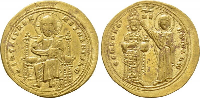 ROMANUS III ARGYRUS (1028-1034). GOLD Histamenon Nomisma. Constantinople. 

Ob...