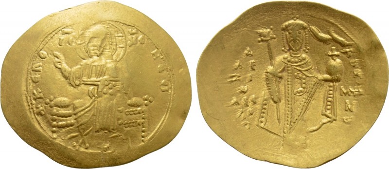 ALEXIUS I COMNENUS (1081-1118). GOLD Hyperpyron. Thessalonica. 

Obv: + KЄ ROH...