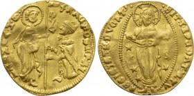 ITALY. Venice. Francesco Foscari (1423-1457). GOLD Zecchino.