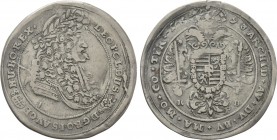 AUSTRIA. Leopold I (1658-1705). 1/4 Taler  (1693). Kremnitz.