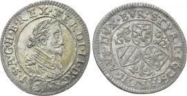 HOLY ROMAN EMPIRE. Ferdinand II (1619-1637). 3 Kreuzer or Groschen (1625).