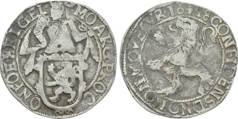 NETHERLANDS. Gelderland. Lion Dollar or Leeuwendaalder (1648). 

Obv: MO ARG P...