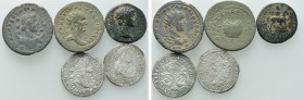 5 Coins; Roman and Austrian.