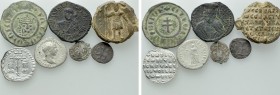 7 Coins; Greek, Roman, Byzantine, Islamic etc.