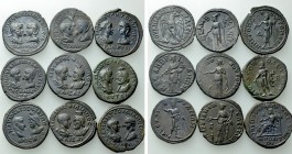 9 Roman Provincial Coins; Mesembria; Tomis etc.