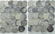 25 Grossi of Venice; Some With Holes.