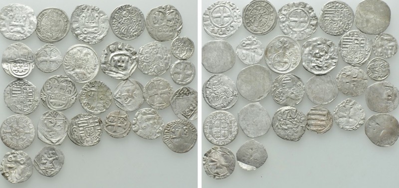 26 Modern and Medieval Coins; Hungary, Crusaders etc. 

Obv: .
Rev: .

. 
...