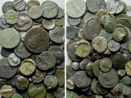 Circa 100 Coins; Mostly Ancient.