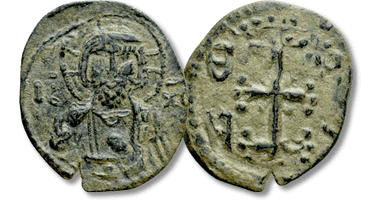 Lot 775. NICEPHORUS BASILACIUS (Usurper, 1078). Follis. Thessalonica.