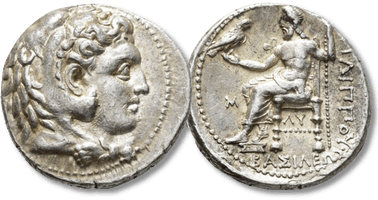 Lot 17. Philipp III Arrhidaios (323-317 BC). Tetradrachm, c. 323-317 BC, Babylon.