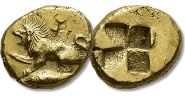 Lot 322. MYSIA. Kyzikos. Circa 550-450 BC. EL Hekte.