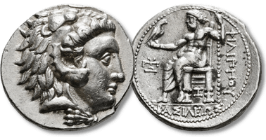 Lot 94. KINGS OF MACEDON. Philip III Arrhidaios (323-317 BC). Tetradrachm.