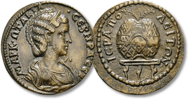 Lot 233. PHRYGIA. Hierapolis. Otacilia Severa (Augusta, 244-249). Ae.