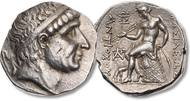 Lot 114. Syrien, Königreich der Seleukiden, Antiochos I. Soter, 281-261 v. Chr., Tetradrachme.