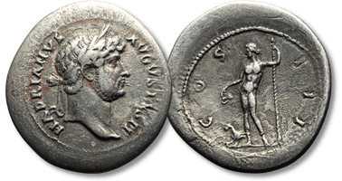 Lot 1107. Hadrian (117-138), AR Cistophor, unknown Asian mint.