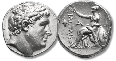 Lot 77. KINGS OF PERGAMON. Eumenes I (263-241 BC). Pergamon (Circa 255/50-241 BC). AR Tetradrachm.