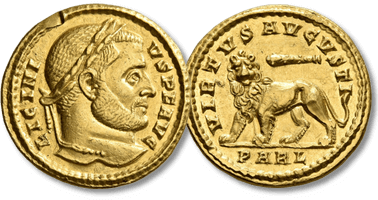Lot 304. Licinius I, 308-324. Solidus