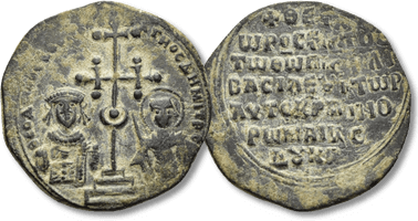Lot 1356. EMPIRE of THESSALONICA. Theodore Comnenus-Ducas (1224-1230). Tetarteron. Thessalonica mint (1227).