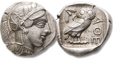 Lot 78. Attica, Athens. AR, Tetradrachm. Circa 454-404 BC.