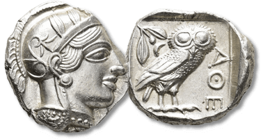 Lot 10. ATTICA. Athens. Tetradrachm (AR), c. 454–404 BC.