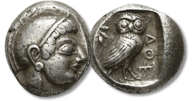 Lot 85. ATTICA. Athens. Circa 510-500/490 BC. Tetradrachm.